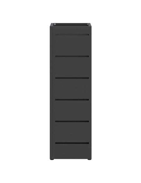 Supporto per Ombrellone Nero 15,5 x 15,5 x 49 cm Metallo