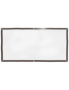 Telo con Occhielli Trasparente 1 x 2 m Polietilene 2