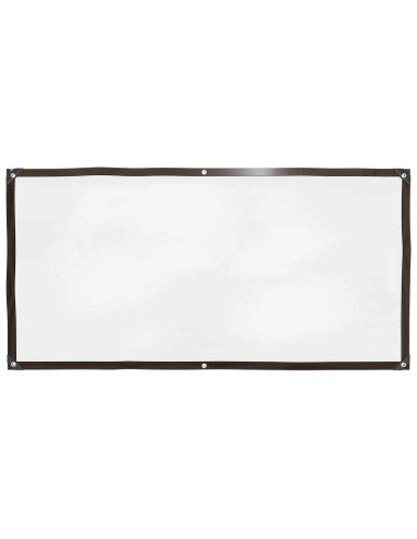 Telo con Occhielli Trasparente 1 x 2 m Polietilene