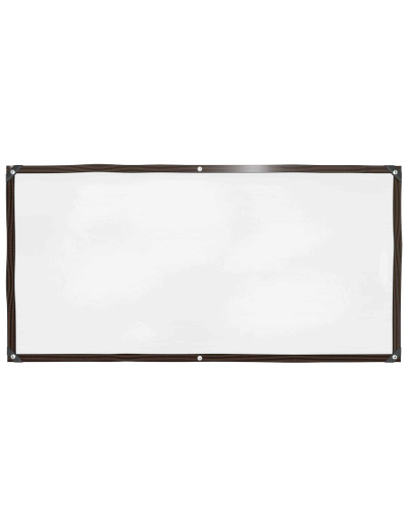 Telo con Occhielli Trasparente 1 x 2 m Polietilene