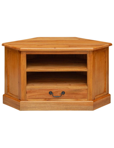MobileTVAngolare con cassetto Naturale 79 x 40 x 46 cm