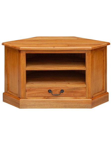 MobileTVAngolare con cassetto Naturale 79 x 40 x 46 cm