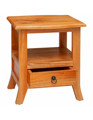 Armadio da Notte con cassetto Naturale 40 x 40 x 45,5 cm