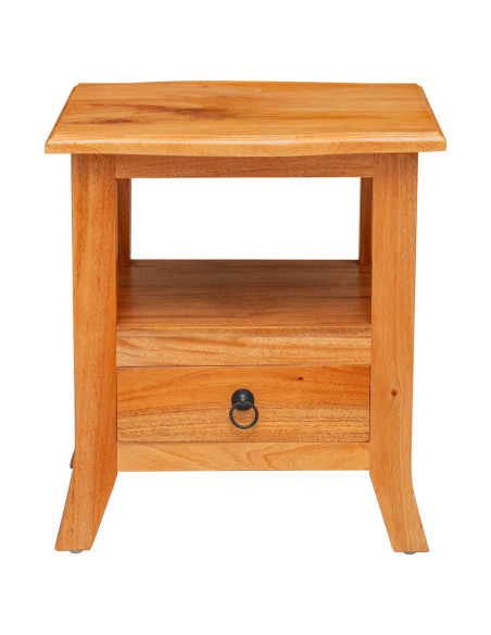 Armadio da Notte con cassetto Naturale 40 x 40 x 45,5 cm