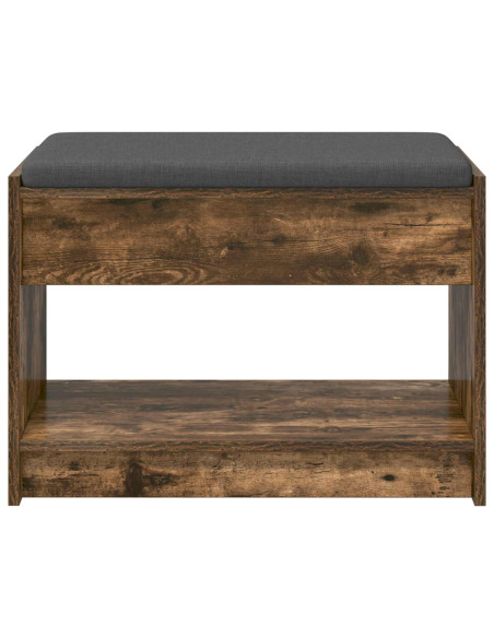 Panca per ingresso Quercia Affumicata 63 x 38 x 45 cm