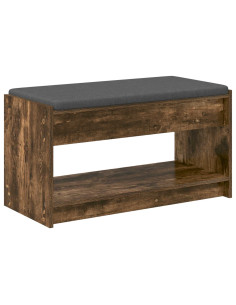 Panca per ingresso Quercia Affumicata 83 x 38 x 45 cm 2