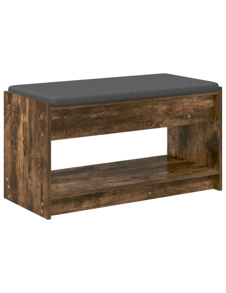 Panca per ingresso Quercia Affumicata 83 x 38 x 45 cm