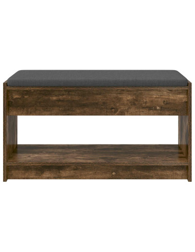 Panca per ingresso Quercia Affumicata 83 x 38 x 45 cm