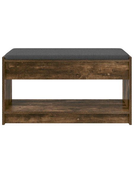 Panca per ingresso Quercia Affumicata 83 x 38 x 45 cm