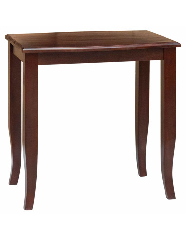 Tavolini Nesting 3 pcs Marrone Legno di Mogano Massello