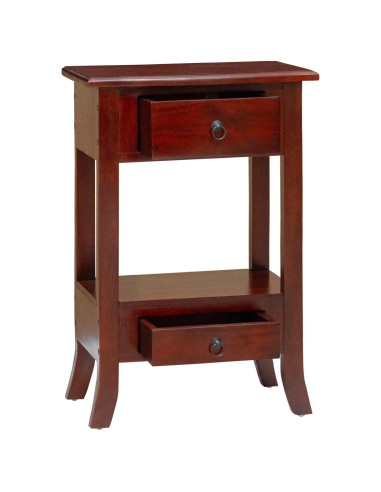 Tavolo consolle con cassetto Marrone 50 x 29,5 x 76 cm