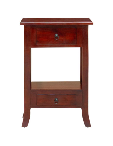 Tavolo consolle con cassetto Marrone 50 x 29,5 x 76 cm