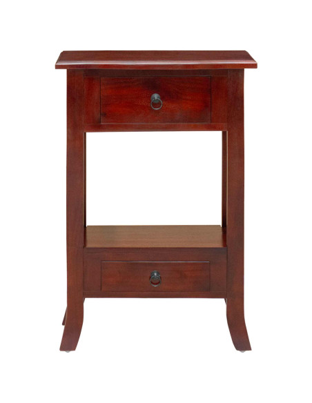 Tavolo consolle con cassetto Marrone 50 x 29,5 x 76 cm