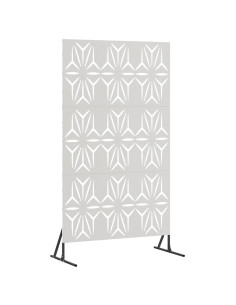 Schermo per Privacy Grigio 100 x 50 x 180 cm Acciaio 2