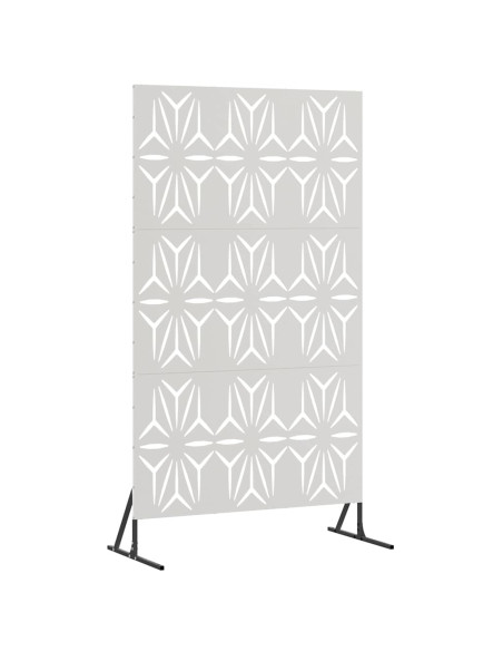 Schermo per Privacy Grigio 100 x 50 x 180 cm Acciaio