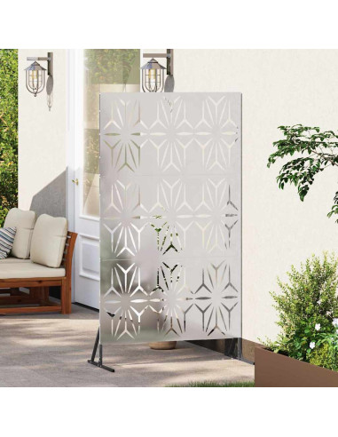 Schermo per Privacy Grigio 100 x 50 x 180 cm Acciaio