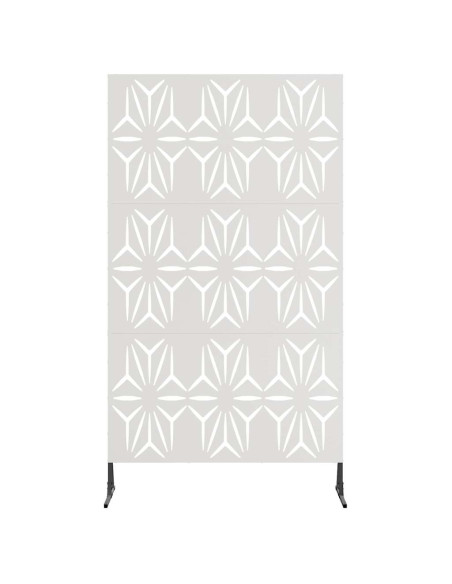 Schermo per Privacy Grigio 100 x 50 x 180 cm Acciaio