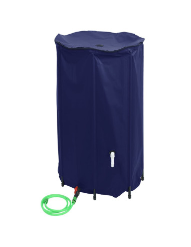 Serbatoio Acqua con Rubinetto Pieghevole 100 L in PVC