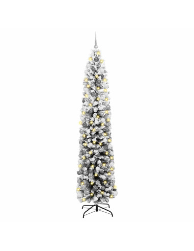 Albero di Natale artificiale con 300 LED Verde 240 cm