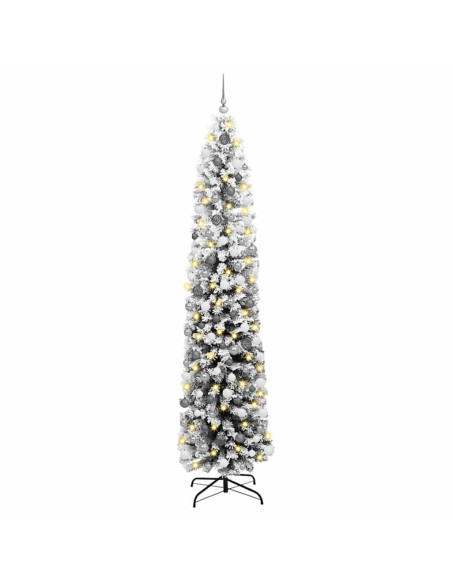 Albero di Natale artificiale con 300 LED Verde 240 cm