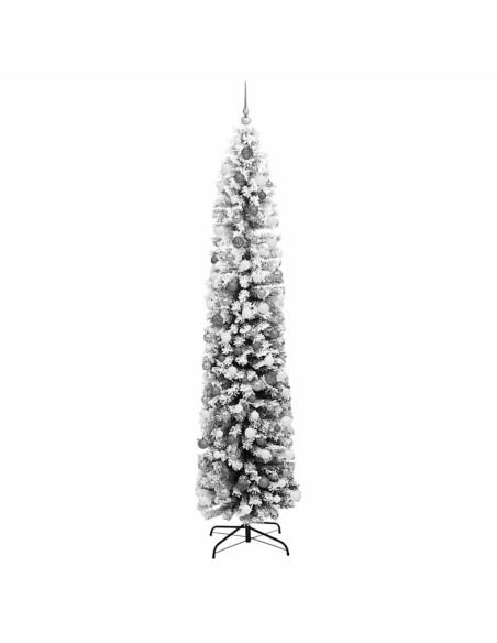 Albero di Natale artificiale con 300 LED Verde 240 cm