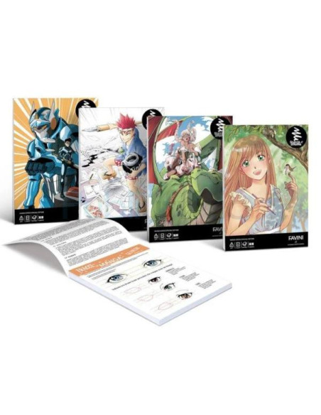 BLOCCO SCHIZZASTRAPPA MANGA