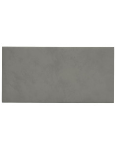 Testiera da Parete 12 pcs Grigio chiaro 30 x 15 cm Velluto 2
