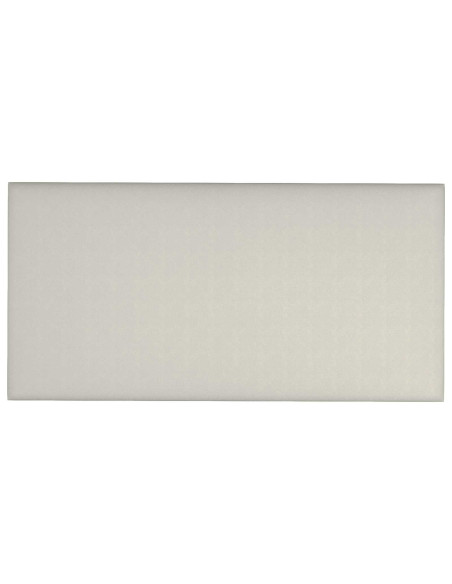 Testiera da Parete 12 pcs Crema 30 x 15 cm Velluto