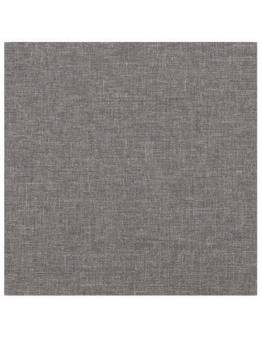 Testiera da Parete 12 pcs Grigio chiaro 30 x 30 cm Tessuto
