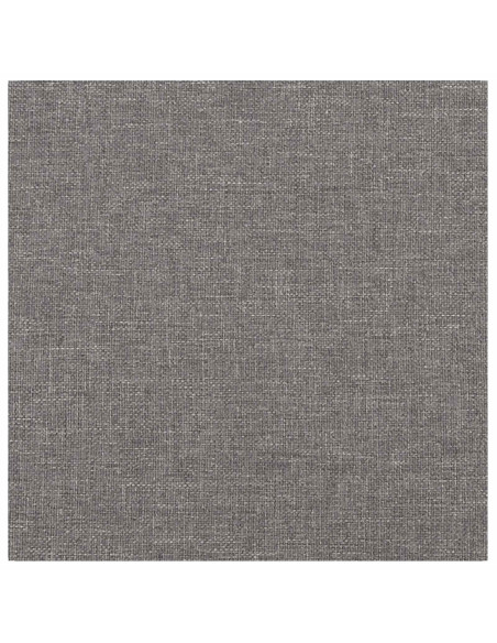 Testiera da Parete 12 pcs Grigio chiaro 30 x 30 cm Tessuto
