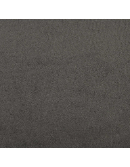 Testiera da Parete 12 pcs Grigio scuro 30 x 30 cm Velluto