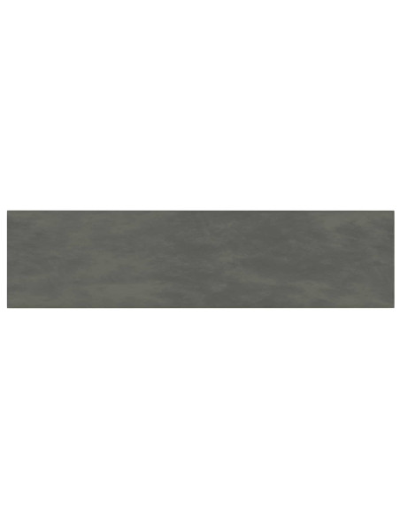 Testiera da Parete 12 pcs Grigio scuro 60 x 15 cm Velluto