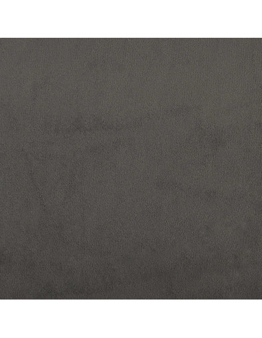 Testiera da Parete 12 pcs Grigio scuro 60 x 15 cm Velluto