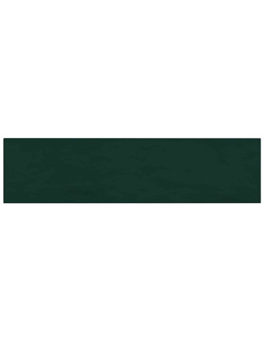 Testiera da Parete 12 pcs Verde Scuro 60 x 15 cm Velluto