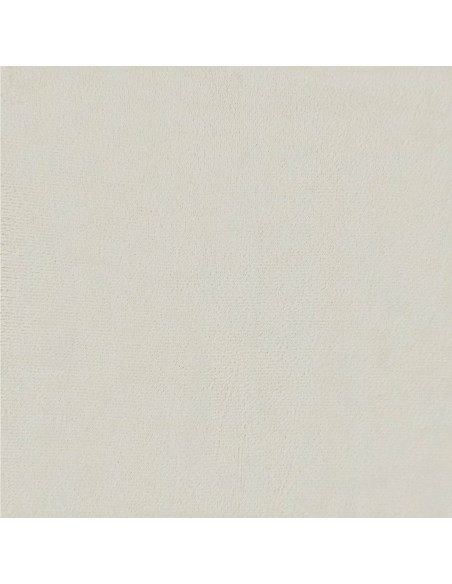 Testiera da Parete 12 pcs Crema 60 x 15 cm Velluto