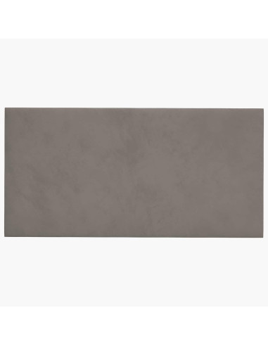 Testiera da Parete 12 pcs Grigio chiaro 60 x 30 cm Velluto