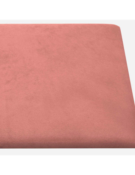 Testiera da Parete 12 pcs Rosa 60 x 30 cm Velluto
