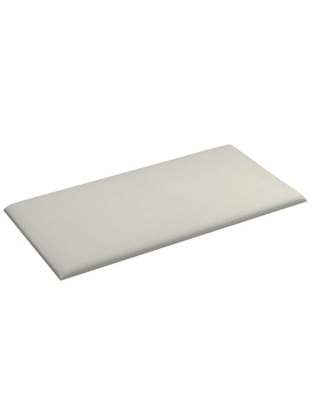 Testiera da Parete 12 pcs Crema 60 x 30 cm Velluto