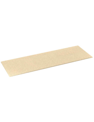 Testiera da Parete 12 pz 90 x 30 cm Crema Tessuto