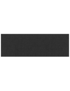 Testiera da Parete 12 pcs Nero 90 x 30 cm Tessuto 2