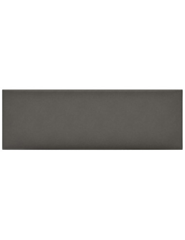 Testiera da Parete 12 pcs Grigio 90 x 30 cm Tessuto