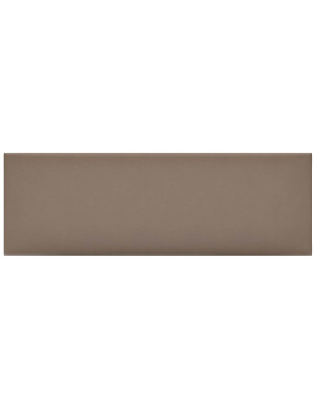 Testiera da Parete 12 pcs Cappuccino 90 x 30 cm Tessuto