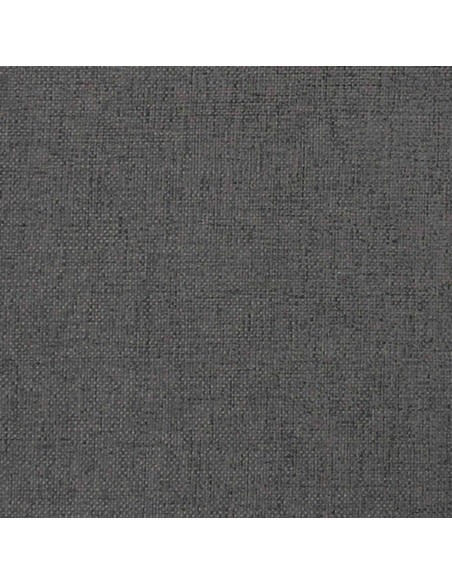 Testiera da Parete 12 pcs Grigio scuro 60 x 15 cm Tessuto