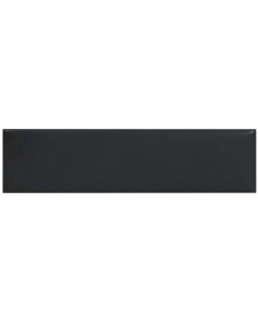 Testiera da Parete 12 pcs Nero 60 x 15 cm Tessuto 2