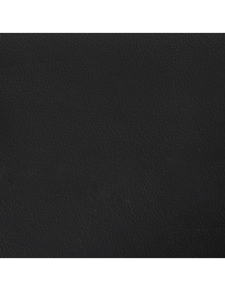 Testiera da Parete 12 pcs Nero 60 x 15 cm Tessuto