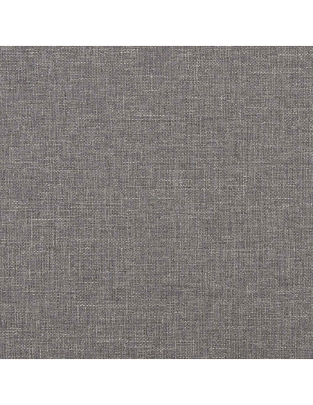 Testiera da Parete 12 pcs Grigio chiaro 90 x 15 cm Tessuto