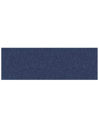 Testiera da Parete 12 pcs Blu 90 x 30 cm Tessuto