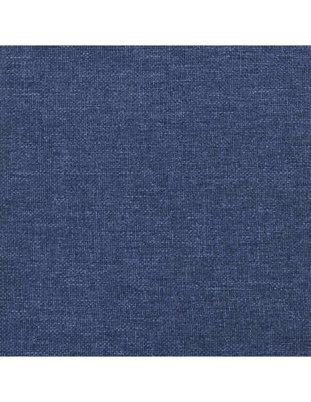Testiera da Parete 12 pcs Blu 90 x 30 cm Tessuto
