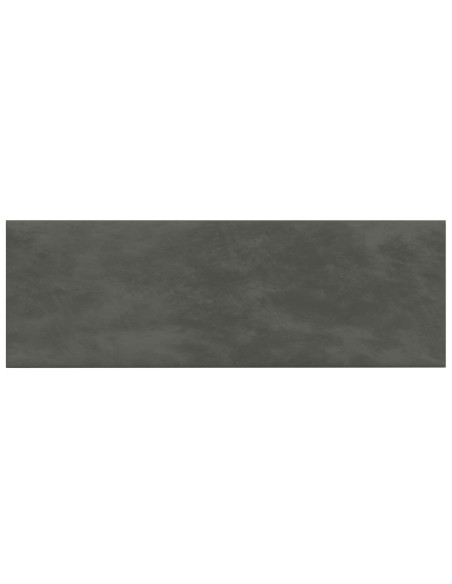 Testiera da Parete 12 pcs Grigio scuro 90 x 30 cm Velluto