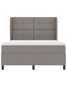Letto a molle con materasso Talpa 160 x 200 cm Tessuto 2